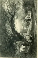 An illustration from Ausstellung deutscher Kunst aus der Zeit von 1775-1875 in der Königlichen Nationalgalerie, Berlin 1906. Herausgegeben vom Vorstand der Deutschen Jahrhundertausstellung. Mit einleitendem Text von Hugo von Tschudi (1906)