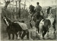 An illustration from Ausstellung deutscher Kunst aus der Zeit von 1775-1875 in der Königlichen Nationalgalerie, Berlin 1906. Herausgegeben vom Vorstand der Deutschen Jahrhundertausstellung. Mit einleitendem Text von Hugo von Tschudi (1906)