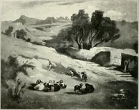 An illustration from Ausstellung deutscher Kunst aus der Zeit von 1775-1875 in der Königlichen Nationalgalerie, Berlin 1906. Herausgegeben vom Vorstand der Deutschen Jahrhundertausstellung. Mit einleitendem Text von Hugo von Tschudi (1906)