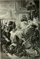 An illustration from Ausstellung deutscher Kunst aus der Zeit von 1775-1875 in der Königlichen Nationalgalerie, Berlin 1906. Herausgegeben vom Vorstand der Deutschen Jahrhundertausstellung. Mit einleitendem Text von Hugo von Tschudi (1906)