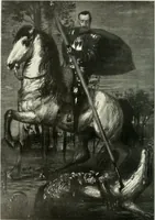 An illustration from Ausstellung deutscher Kunst aus der Zeit von 1775-1875 in der Königlichen Nationalgalerie, Berlin 1906. Herausgegeben vom Vorstand der Deutschen Jahrhundertausstellung. Mit einleitendem Text von Hugo von Tschudi (1906)