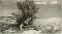 An illustration from Ausstellung deutscher Kunst aus der Zeit von 1775-1875 in der Königlichen Nationalgalerie, Berlin 1906. Herausgegeben vom Vorstand der Deutschen Jahrhundertausstellung. Mit einleitendem Text von Hugo von Tschudi (1906)