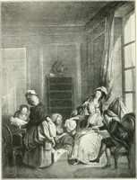 An illustration from Ausstellung deutscher Kunst aus der Zeit von 1775-1875 in der Königlichen Nationalgalerie, Berlin 1906. Herausgegeben vom Vorstand der Deutschen Jahrhundertausstellung. Mit einleitendem Text von Hugo von Tschudi (1906)