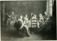 An illustration from Ausstellung deutscher Kunst aus der Zeit von 1775-1875 in der Königlichen Nationalgalerie, Berlin 1906. Herausgegeben vom Vorstand der Deutschen Jahrhundertausstellung. Mit einleitendem Text von Hugo von Tschudi (1906)
