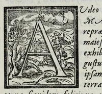 An illustration from Austriaci Caesares Mariae Annae, magni caes[ar]is Ferd[inan]di III filiae, maximi regum Phil[i]pi IV sponsae, potentiss[im]ae Hispanae mon[ar]chiae regin[a]e, in dotale auspicium infantis monarchae totiusq[ue] sereniss[im]ae posteritatis exhibiti (1649)