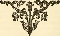 An illustration from Authors and publishers: a manual of suggestions for beginners in literature, comprising a description of publishing methods and arrangements, directions for the preparation of mss. for the press, explanations of the details of book-manufacturing, instructions for proof-reading, specimens of typography, the text of the United States copyright law and information concerning international copyrights, together with general hints for authors (1897)