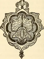 An illustration from Authors and publishers: a manual of suggestions for beginners in literature, comprising a description of publishing methods and arrangements, directions for the preparation of mss. for the press, explanations of the details of book-manufacturing, instructions for proof-reading, specimens of typography, the text of the United States copyright law and information concerning international copyrights, together with general hints for authors (1897)