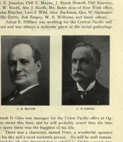 An illustration from Autographs and memoirs of the telegraph (1916)