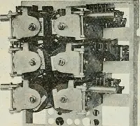 An illustration from Automatic telephony; a comprehensive treatise on automatic and semi-automatic systems (1921)