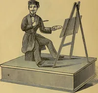 An illustration from The Automatic toy works (1882)