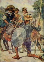 Picture 11 of 18 from Aventuras de Don Quijote (1600), leaf 166