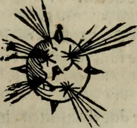 An illustration from Avertimenti et essamini intorno a quelle cose che richiede a vn bombardiero : cosi circa all'artegliaria, come anco a fuochi arteficiati (1567)