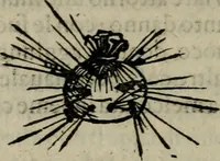 An illustration from Avertimenti et essamini intorno a quelle cose che richiede a vn bombardiero : cosi circa all'artegliaria, come anco a fuochi arteficiati (1567)