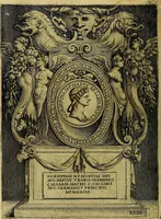 Picture 40 of 86 from Avgvstarvm imagines aereis formis expressae : vitae quoque carundem breuiter enarratae, signorum etiam, quae in posteriori parte numismatũ efficta sũt, ratio explicata (1558), leaf 101