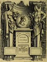 Picture 10 of 86 from Avgvstarvm imagines aereis formis expressae : vitae quoque carundem breuiter enarratae, signorum etiam, quae in posteriori parte numismatũ efficta sũt, ratio explicata (1558), leaf 37