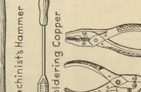 An illustration from Aviation engines; design--construction--operation and repair; a complete, practical treatise outlining clearly the elemtns of internal combustion engineering with special reference to the design, construction, operation and repair of airplane power plants; also the auxiliary engine systems, such as lubrication, carburetion, ignition and cooling. It includes complete instructions for engine repairing and sytematic location of troubles, tool equipment and use of tools, also outlines with the latest mechanical processes (1918)