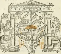 An illustration from Aviso de la sollennita e, festa fatta in la citta di Napoli : in lo giuramento & homaggio dato al serenissimo Filippo de Austria rè d'Inghilterra e, di Napoli &c. per li baroni del regno (1554)