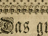 An illustration from Avrevm vellvs, oder, Guldin Schatz und Kunst-Kammer : darinnen der aller fürnemisten, fürtreffenlichsten, ausserlesenesten, herrlichisten und bewehrtesten Auctorum Schrifften und Bücher, aufs dem gar uralten Schatz der uberblibnen, verborgnen, hinderhaltenen Reliquien und Monumenten der Aegyptiorum, Arabum, Chaldaeorum & Assyriorum Königen und Weysen (1708)