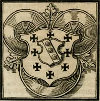 An illustration from Avrevm vellvs, oder, Guldin Schatz und Kunst-Kammer : darinnen der aller fürnemisten, fürtreffenlichsten, ausserlesenesten, herrlichisten und bewehrtesten Auctorum Schrifften und Bücher, aufs dem gar uralten Schatz der uberblibnen, verborgnen, hinderhaltenen Reliquien und Monumenten der Aegyptiorum, Arabum, Chaldaeorum & Assyriorum Königen und Weysen (1708)