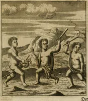 An illustration from Avrevm vellvs, oder, Guldin Schatz und Kunst-Kammer : darinnen der aller fürnemisten, fürtreffenlichsten, ausserlesenesten, herrlichisten und bewehrtesten Auctorum Schrifften und Bücher, aufs dem gar uralten Schatz der uberblibnen, verborgnen, hinderhaltenen Reliquien und Monumenten der Aegyptiorum, Arabum, Chaldaeorum & Assyriorum Königen und Weysen (1708)