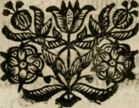 An illustration from Avrevm vellvs, oder, Guldin Schatz und Kunst-Kammer : darinnen der aller fürnemisten, fürtreffenlichsten, ausserlesenesten, herrlichisten und bewehrtesten Auctorum Schrifften und Bücher, aufs dem gar uralten Schatz der uberblibnen, verborgnen, hinderhaltenen Reliquien und Monumenten der Aegyptiorum, Arabum, Chaldaeorum & Assyriorum Königen und Weysen (1708)