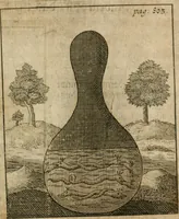 An illustration from Avrevm vellvs, oder, Guldin Schatz und Kunst-Kammer : darinnen der aller fürnemisten, fürtreffenlichsten, ausserlesenesten, herrlichisten und bewehrtesten Auctorum Schrifften und Bücher, aufs dem gar uralten Schatz der uberblibnen, verborgnen, hinderhaltenen Reliquien und Monumenten der Aegyptiorum, Arabum, Chaldaeorum & Assyriorum Königen und Weysen (1708)