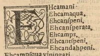 An illustration from Vocabulario en lengua de Mechuacan (1559)