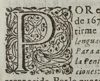 An illustration from Arte de lengva mexicana, dispvesto (1673)