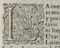 An illustration from Arte de lengva mexicana, dispvesto (1673)