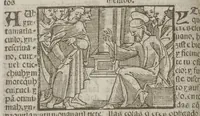 An illustration from Confessionario breue, en lengua mexicana y castellana (1565)
