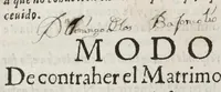 An illustration from Manval de los santos sacramentos. Conforme al ritval de Pavlo Qvinto. Formado por mandado del revermo illvstrissmo y excellmo senor d. Iuan de... (1642)