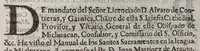 An illustration from Manval De los Santos Sacramentos en el Idioma de Michuacan (1690)