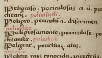 An illustration from Dictionarium ex Hisniensi in Latinum sermonem (1540)