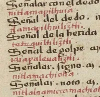 An illustration from Dictionarium ex Hisniensi in Latinum sermonem (1540)