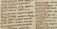 An illustration from Dictionarium ex Hisniensi in Latinum sermonem (1540)