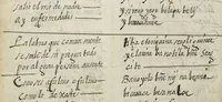 An illustration from Bucabulario de la lengua castellena ! y zapoteca nexitza se acabó a 16 de nobienbre 1696 años (1696)