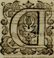 An illustration from Ayres and dialogues, : for one, two, and three voyces (1653)