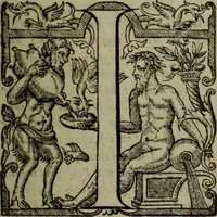 An illustration from Ayres and dialogues, : for one, two, and three voyces (1653)