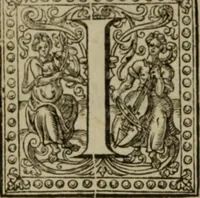 An illustration from Ayres and dialogues, : for one, two, and three voyces (1653)
