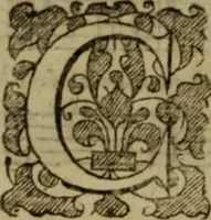 An illustration from Ayres and dialogues, : for one, two, and three voyces (1653)