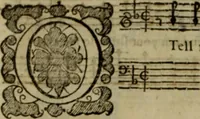 Picture 141 of 167 from Ayres and dialogues, : for one, two, and three voyces (1653), leaf 185