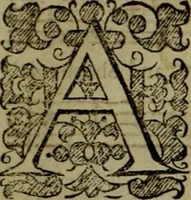 An illustration from Ayres and dialogues, : for one, two, and three voyces (1653)