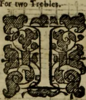 Picture 145 of 167 from Ayres and dialogues, : for one, two, and three voyces (1653), leaf 191
