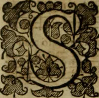 An illustration from Ayres and dialogues, : for one, two, and three voyces (1653)