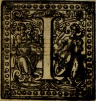 An illustration from Ayres and dialogues, : for one, two, and three voyces (1653)