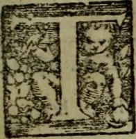 An illustration from Ayres and dialogues, : for one, two, and three voyces (1653)