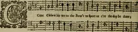 An illustration from Ayres and dialogues, : for one, two, and three voyces (1653)