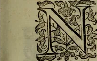An illustration from Ayres and dialogues, : for one, two, and three voyces (1653)