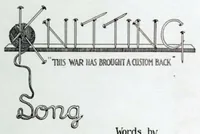 Picture 1 of 3 from Knitting : song (1917), leaf 0