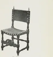 An illustration from Catalogue of the extensive and valuable collection of Spanish antiques and textiles : wrought iron work, torcheres, wood carvings, etc. of the XV, XVI, XVII and XVIII, centuries (1921)